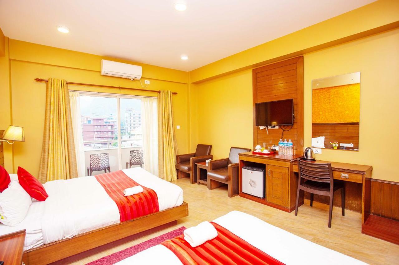Hotel Iceland Pokhara Exterior foto